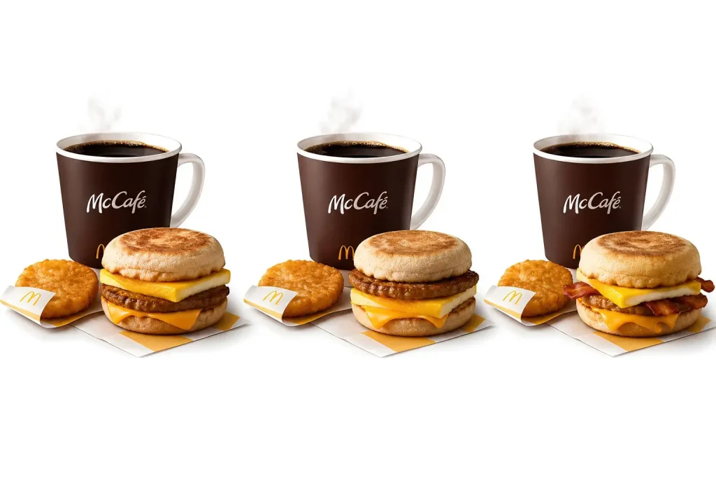 mcdonalds breakfast combo meals