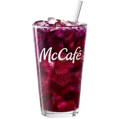 McDonald's Drinks Menu Prices, Calories and New Refreshers Ranked blackberry passion fruit refresher mcdonalds