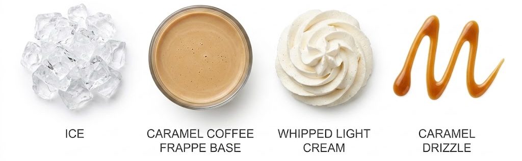 McDonald's Caramel Frappe Price, Calories & Nutrition 2026 whats inside a mcdonalds caramel frappe e1788368751962