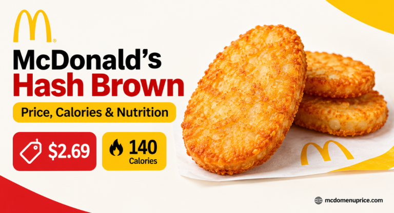 McDonald's Hash Brown Price